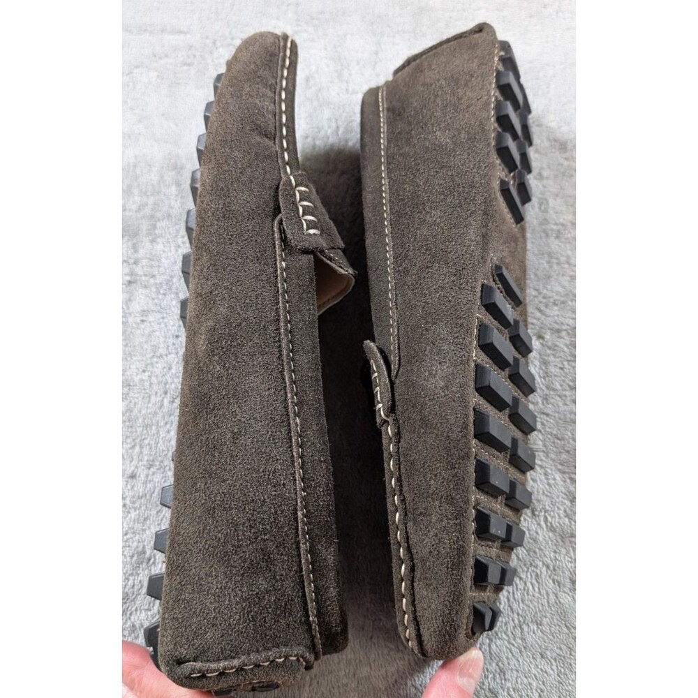 Osslue Loafers Womens 8 Brown Suede Leather Penny Driving Moccasin Slip On - Picture 4 of 8